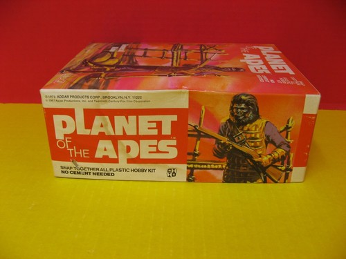 1974 ADDAR PLANET OF THE APES GENERAL ALDO / COMPLETE BUILDER KIT - Picture 5 of 12