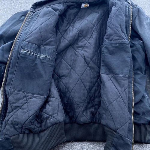 Vintage Carhartt J140 Jacket Mens 3XL Tall Made USA Union Made Faded Insulated - Picture 8 of 14