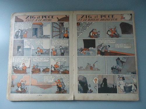 Zig et Puce à New-York - N° 4/Alain Saint-Ogan/Librairie Hachette/1930/1ère éd. - Picture 15 of 24