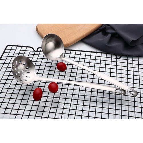 2pcs Kochen Utensil Set Skimmer Schlitz Mesh 2024 Lebensmittel Sieb Suppe