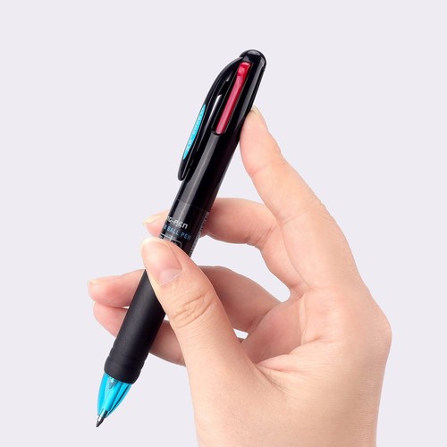 4 Pack Multicolor Ballpoint Pens 4-in-1 0.7mm Colored Retractable Ballpoint G... - Picture 4 of 7