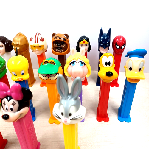 Pez Dispensers Lot of 22,Disney,Looney Tunes,Star wars,Superheroes, - Picture 10 of 12