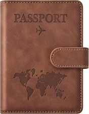 Passport Holder for Travel,Passport Wallet Cover Case Passport Book Holders