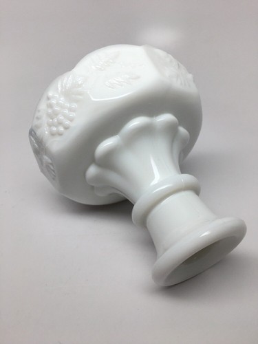 DE COLECCIÓN WESTMORELAND "UVA CON PANELES" VASO DE LECHE Cónico Único SOPORTE PARA VELAS - Imagen 4 de 6