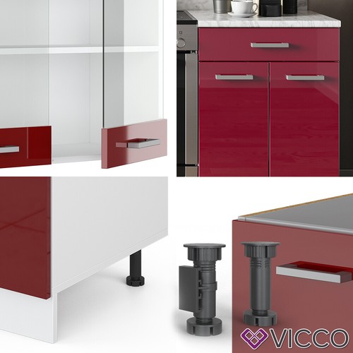 CUISINE 200 CM, CUISINE INTÉGRÉE, BLOC CUISINE VICCO R-LINE - Bild 5 von 7