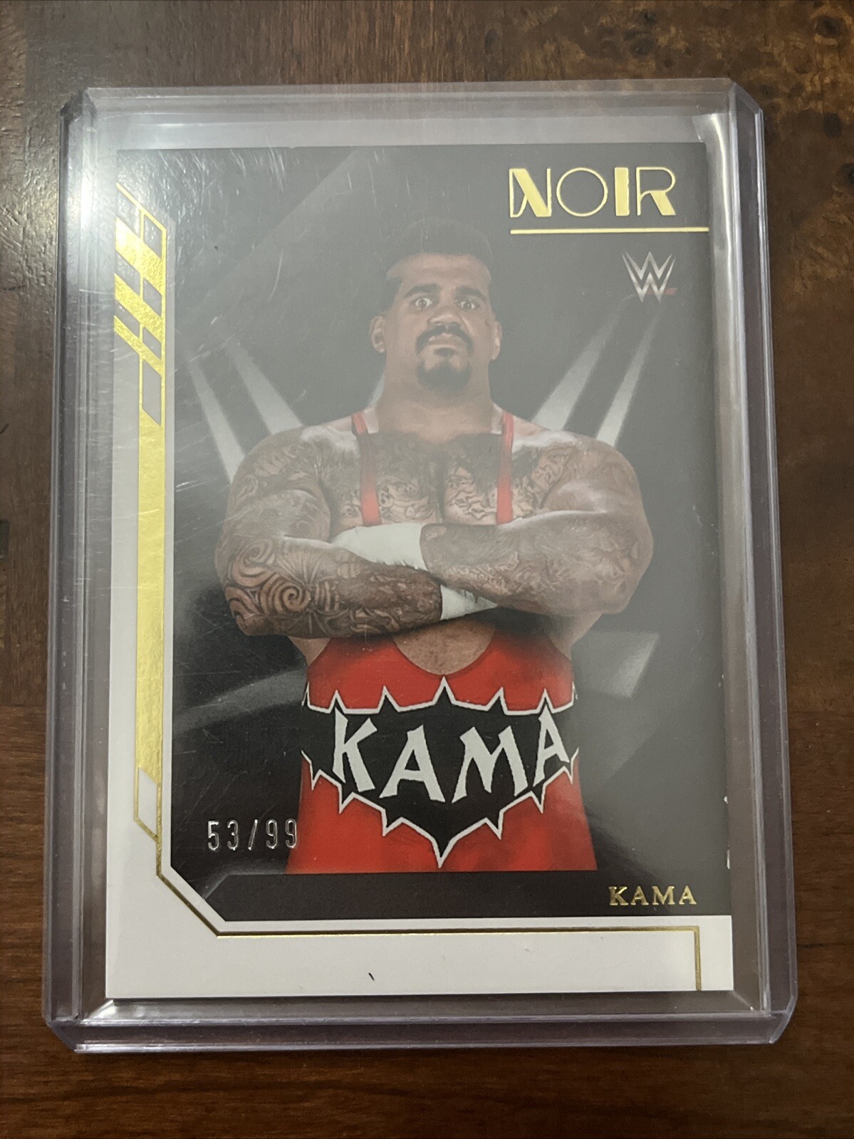 WWE 2023 Panini Chronicles Kama Noir /99