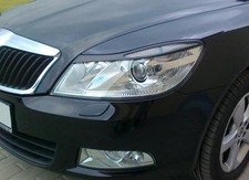 SKODA OCTAVIA 2 II 09-14 - SCHEINWERFERBLENDEN ABS - TUNING-GT