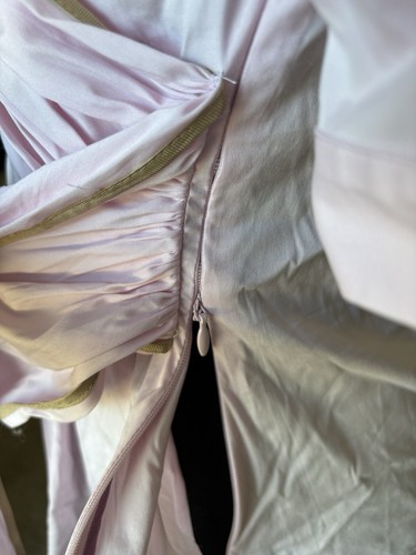 NEW Prada Vintage Pink Blouse Fitted W Tie Sz 40 NWT $855 - Picture 10 of 14