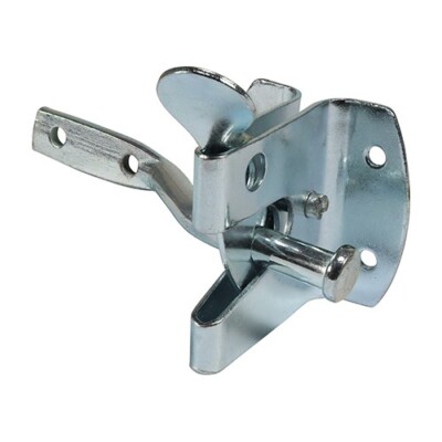 Timco Automatischer Torriegel - 2'' Schwarz Wendetor & Türschloss mit 2 Schlüsseln