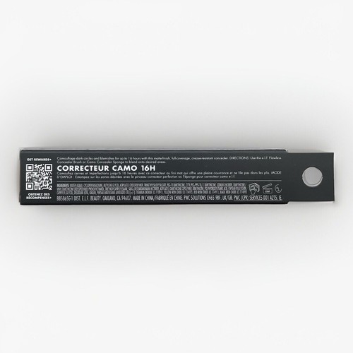 Pack de 2 e.l.f. Corrector camuflaje 16 horas caramelo profundo 85865 mate cobertura completa nuevo en caja - Imagen 7 de 17