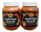 2 x KTC Unrefined Palm Oil 500 ml Edible Mainly used for Asian African Cooking