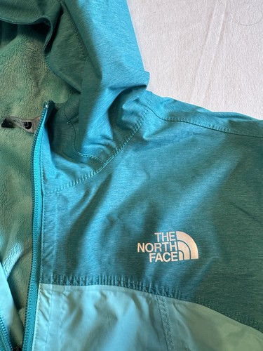 The North Face Girl's Warm Storm Jacket Mint Blue Size XL 18 - Picture 7 of 15