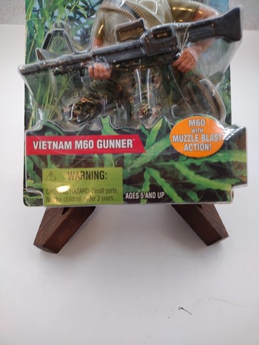 GI Joe: Vietnam M60 Machine Gunner: 1/6 Scale: Action figure: New - Picture 2 of 3
