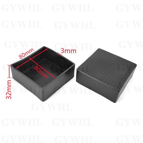 Protectores de suelo para patas de silla cubiertas para patas de mesa protectores de patas de muebles de PVC negro - Imagen 52 de 90