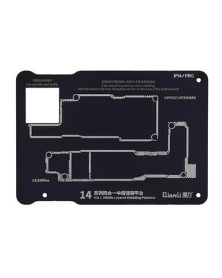 4 in 1 Middle Frame Reballing Compatible with For iPhone 14/Plus/Pro/Pro Max