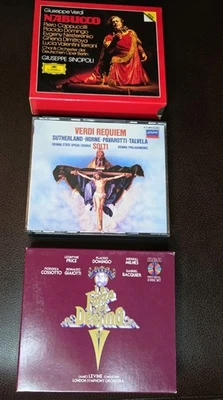 Giuseppe Verdi Opera CD Lot, Nabucco, Requiem, La Forza Del Destino - Like New - Image 1 of 4