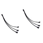  2 Pieces Pc Lüfter Verlängerungskabel PC-Lüfter-Verlängerungskabel