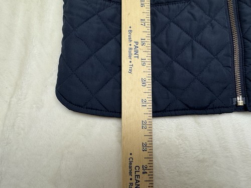 J.Crew Vest Boys 12 Blue Preppy Lightweight Puffer Insulated Pockets - Picture 3 of 11