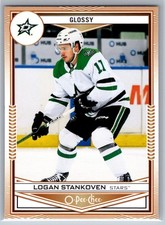 2024 Upper Deck Logan Stankoven O-Pee-Chee Glossy #OPC-33 Dallas Stars