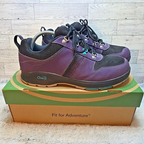 Chaco Shoes Grape Purple Outdoor Sneakers Womens Size 10.5 M Hiking New - Picture 1 of 8