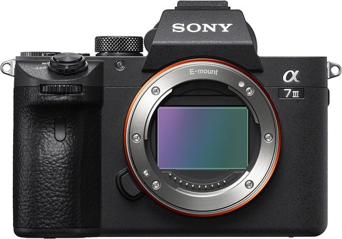 Sony Alpha 7 III ILCE-7M3 24,2MP Spiegellose Systemkamera - Schwarz - Bild 1 von 5