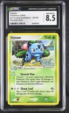 CGC 8.5 Ivysaur EX Crystal Guardians 35/100 Reverse Holo STAMPED Pokemon Card