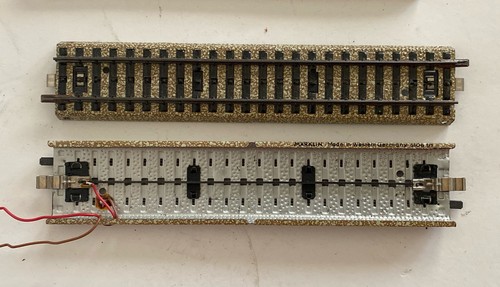 vintage marklin 5106 straight ho scale train track used Only 9 Tracks - Picture 3 of 4