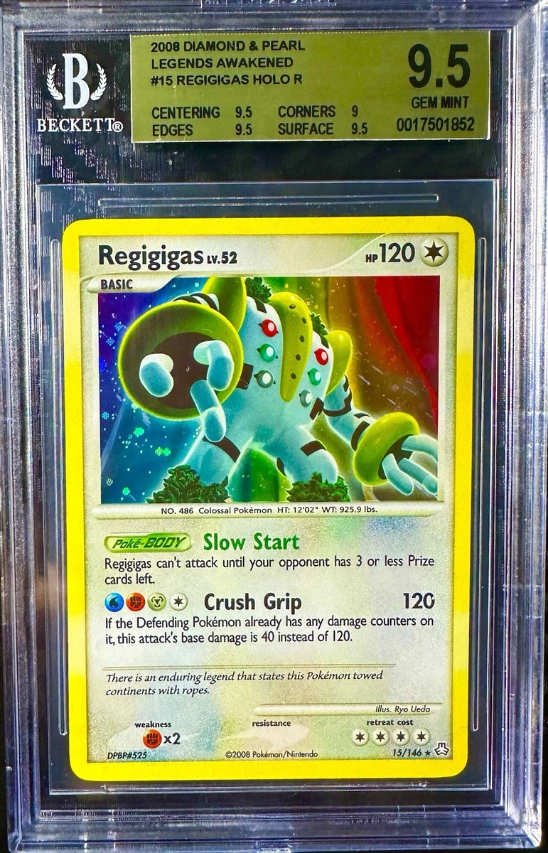 Pokémon TCG Beckett Grading Services (BGS) 9.5 Graded Holo Rare