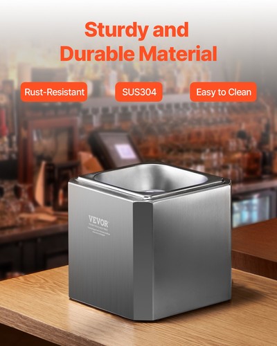 VEVOR Kommerzieller Glasfroster CO2-Bierglaskühler Schnelles Einfrieren - Bild 6 von 12