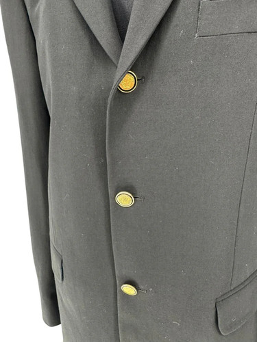 Versace Jeans Couture Black Wool Blend Blazer – Size IT 50 (US 40) - Picture 6 of 20