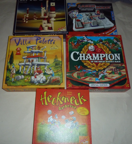 Spiele-Paket,5 Spiele-ab 8 Jahre, Villa Paletti,Champion, Bausack u.weitere - Bild 5 von 6
