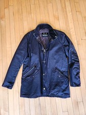 Barbour City Chelsea Brown Waxed Jacket Size M