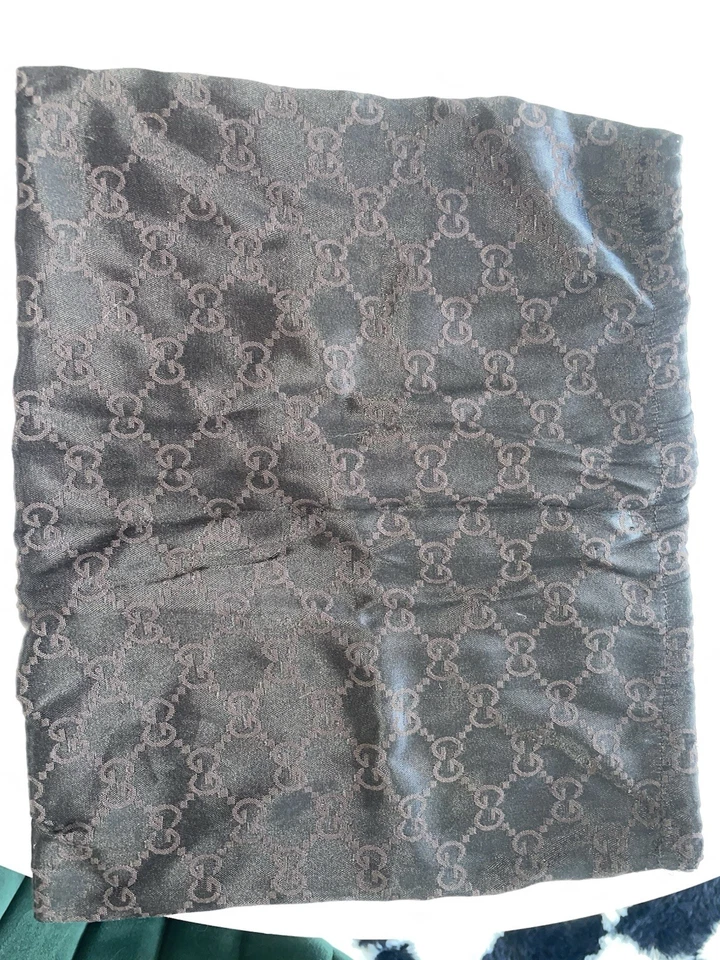 "Bolso antipolvo Gucci vintage auténtico con cordón 11""x12""" Foto 2 de 3