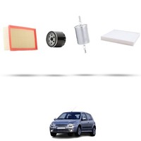 Hoffcar Wartungsset - 4 Filter FüR Renault Clio II 1.6 66KW Ab 1998