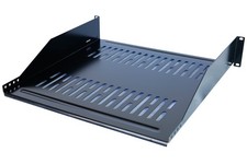 19 Vented Steel 2 Space 2U Relay Rack Mount C...