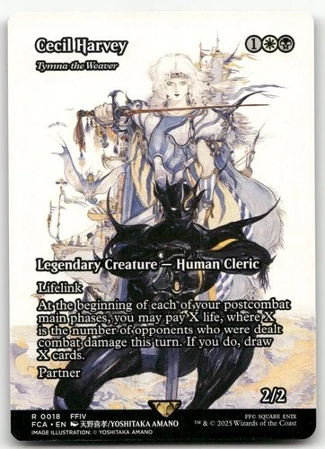 Cecil Harvey - Tymna the Weaver (Showcase) #18 (NM) Final Fantasy FCA Magic MTG - Picture 1 of 1