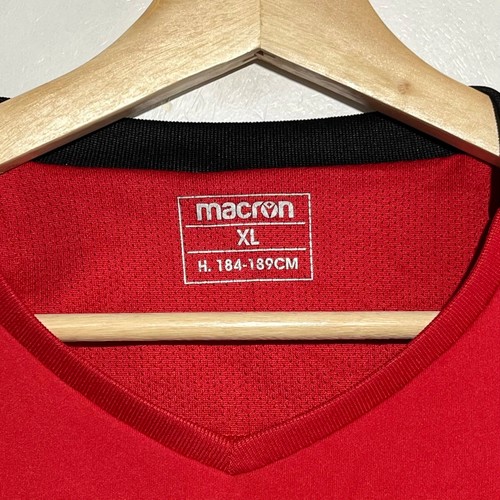 Macron Wales Red Home Rugby Jersey Shirt XL - Picture 3 of 5