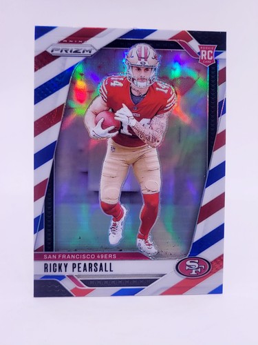2024 Panini Prizm - Rookies Ricky Pearsall #383 Red White & Blue Prizm (RC)
