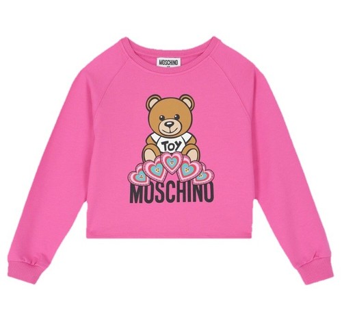 Moschino Sweatshirt  Girl 4 Y Pink Teen Kid Moschino Toy - Picture 1 of 4