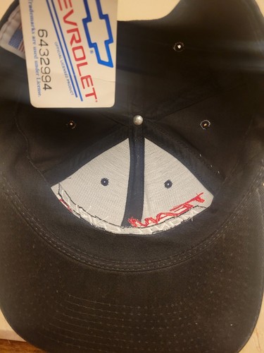 Cappello Berretto Vintage Team Monte Carlo Chevrolet Regolabile Nero Snapback Nuovo con etichette USA - Foto 6 di 8