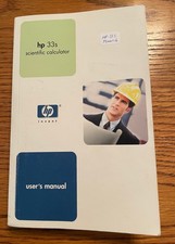 Vintage HP-33S Scientific Calculator MANUAL 6 