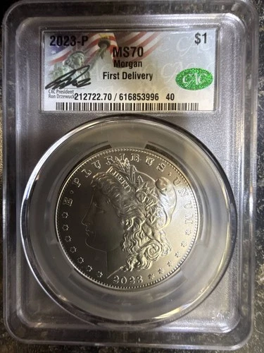 2023 Modern Morgan Dollar CACG MS 70 CAC Morgan