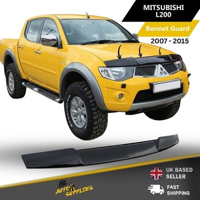 Motorhaubenschutz Bug Deflector für Steinschlagschutz Mitsubishi L200 2007-2015