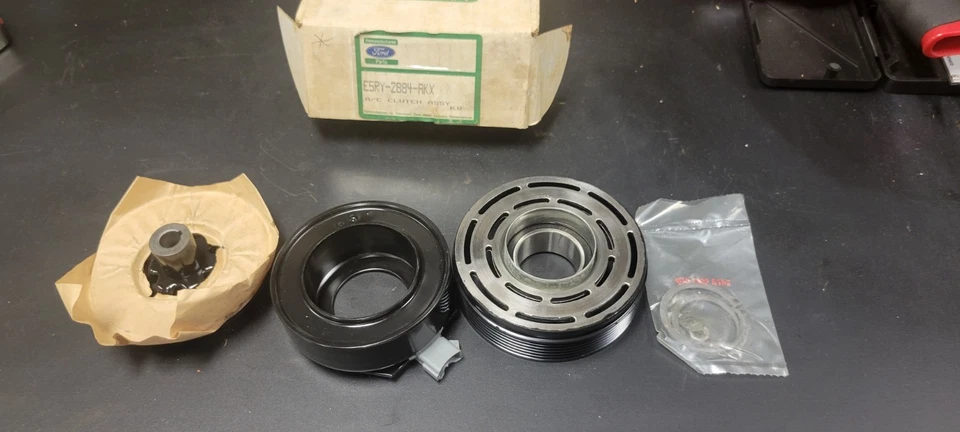 1985-1989 Ford Merkur XR4Ti 2,3 литра кондиционер муфта в сборе E5RY - Изображение 2 из 4