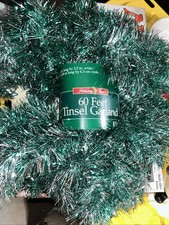 Holiday Time Vintage Tinsel Garland Christmas Tree Ornament Decorate 60 Feet NWT