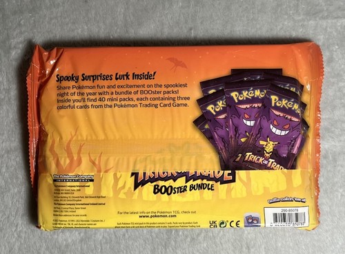 2022 Pokémon TCG BOOster Trick Or Trade Sealed 40 Packs - Halloween! - Picture 2 of 2