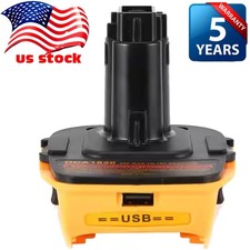USB Adapter For DEWALT DCA1820 Battery Converter 18V to 20V Max Li-Ion Tools New
