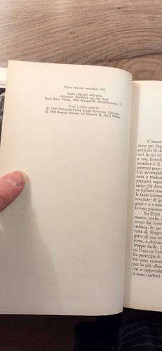 Ernst Jünger Heliopolis Rusconi Milano 1972 Gebundene Ausgabe mit Schutzumschlag - Bild 7 von 9