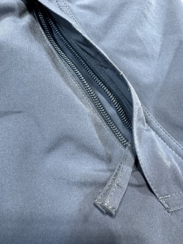 L.L. Bean Rain Jacket In Steel Blue Nylon Mesh Lined & Vented Women’s XL - Picture 5 of 10