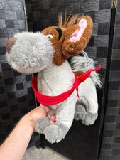 Vintage 1988 Disney Oliver  Company DODGER Dog 12" Standing Plush Scarf Sears